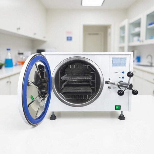 23L Steam Autoclave Sterilizer Medical Lab Steam Drying Sterilizer w/ Printer