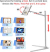 Book Holder Tablet Floor Stand Adjustable Reading Station Ergonomic Page Support