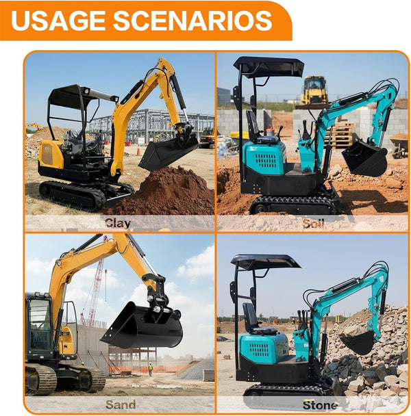 1000mm Mini Excavator Flat Backhoe Bucket Digging Bucket Small Digger Bucket AU