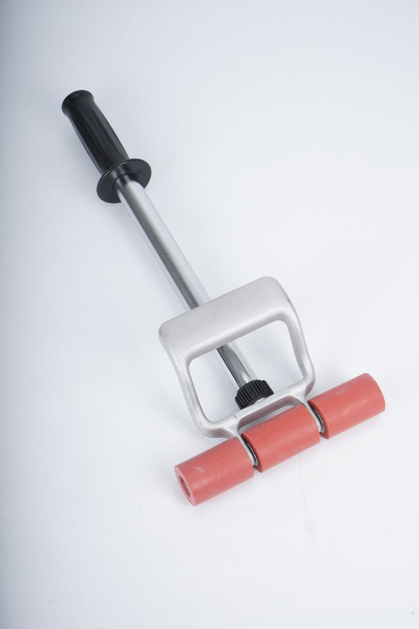 Floor and Wall Roller for Vinyl Flooring Heavy Duty Handle Rubber Nylon Wheels