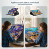 1000pcs jigsaw Puzzle Board Portable Felt Puzzle Plateau 6 Sorting Puzzle-trays