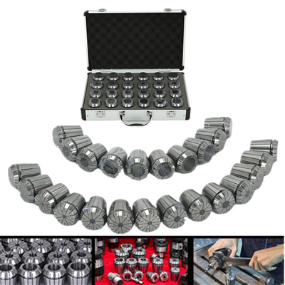 24pcs Spring Collet Chuck for CNC Milling Tool Holder Engraving Machine 3-26mm