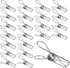 60pcs Stainless Steel Clothes Pegs Hanging Windproof Wire Clips Photos Clips AU