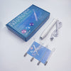 4 In 1 High Frequency Electrode Wand Electrotherapy Glass Tube Beauty Device