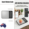 Smart Kitchen Scale Food Calorie Protein Fat Carbs Nutritional Calculator 11LBS
