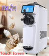 Commercial Ice Cream Maker 16L/H Soft Serve Machine Single Flav Ice-Cream Maker