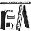 88 Keys Electric Piano Foldable Portable Digital Electronic Keyboard Piano w/Bag