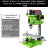 340W Mini Benchtop Drill Press Machine Benchtop for Woodworking Jewelry Crafts