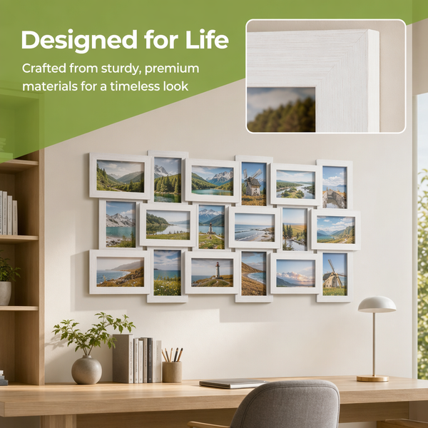 Artiss Photo Frames Set 18IN1 Picture Frame Family Wall Art White Home Decor
