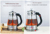 1L Electric Smart Kettle Automatic Steam Spray Teapot Coffee Tea Glass Boiler