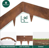 Steel Landscape Edging 5x Garden Border Lawn Edging for Tree Ring Yard & Pathway