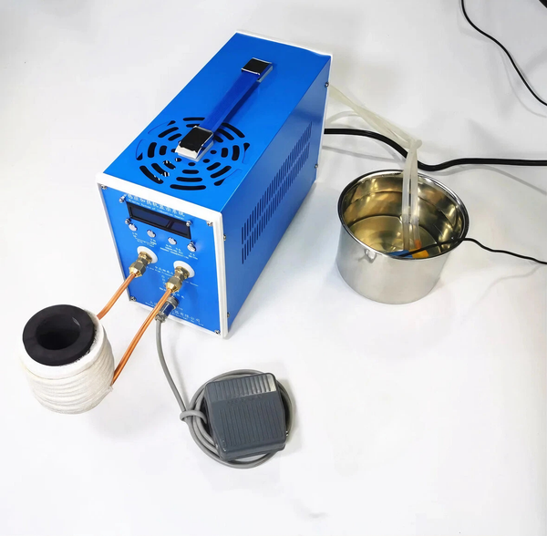 3000W Induction Heater Metal Melting Furnace Gold Jewellery Melting Tool AU