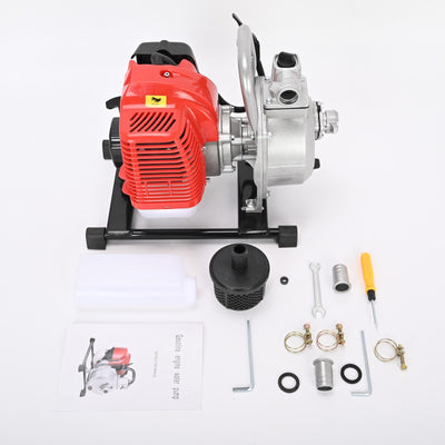 1 Inch 1.7HP Petrol High Flow Water Transfer Pump Irrigation Fire Petrol 42.5CC