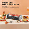 300℃ Electric Hot Dog Roller Machine Commercial Hot Dog Roller Sausage Roller