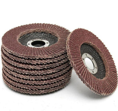 40/60/80/100/120 Grit Grinding Sanding 50 Pack Flap Discs for Angle Grinder AU