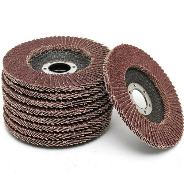 40/60/80/100/120 Grit Grinding Sanding 50 Pack Flap Discs for Angle Grinder AU
