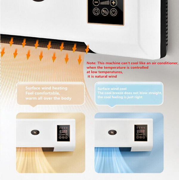 2 in 1 Air Conditioning Fan Smart Constant Temperature Mini Air Conditioner