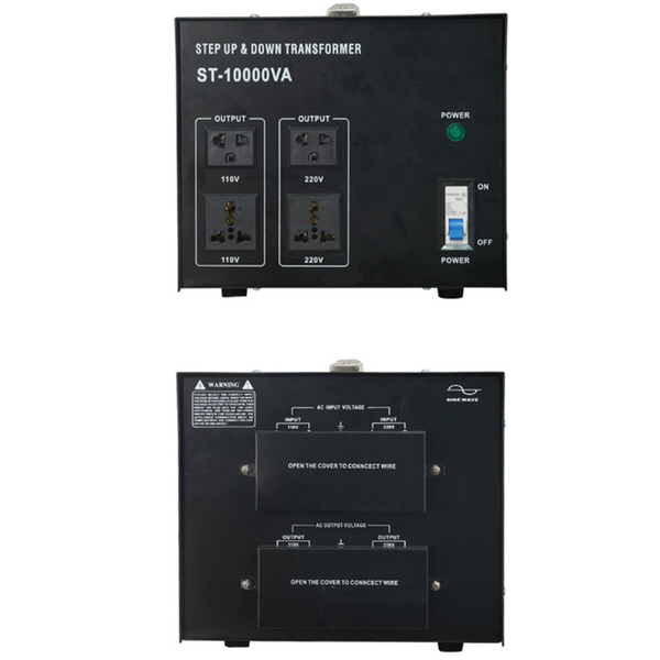 10000VA 10KVA Voltage Converter Transformer 110V/220V Step-Up & Down Regulator