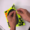 50Pk 8" INCH 20cm REACTIVE SPLATTER SHOOTING AIR RIFLE TARGET SELF ADHESIVE