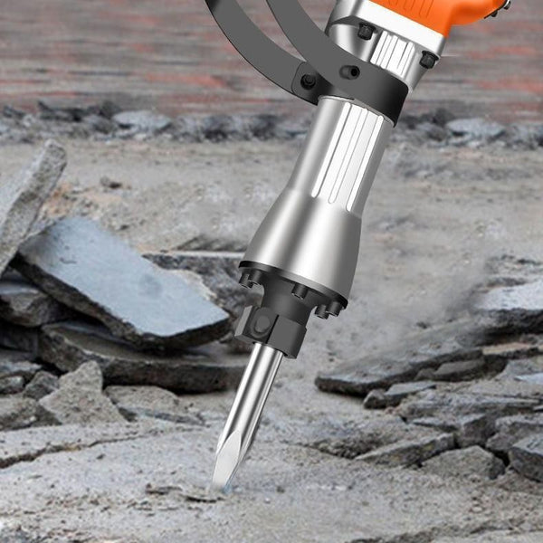 2200W Electric Jack Hammer Drills Aluminium Hammer Drill Demolition w/Iron Box