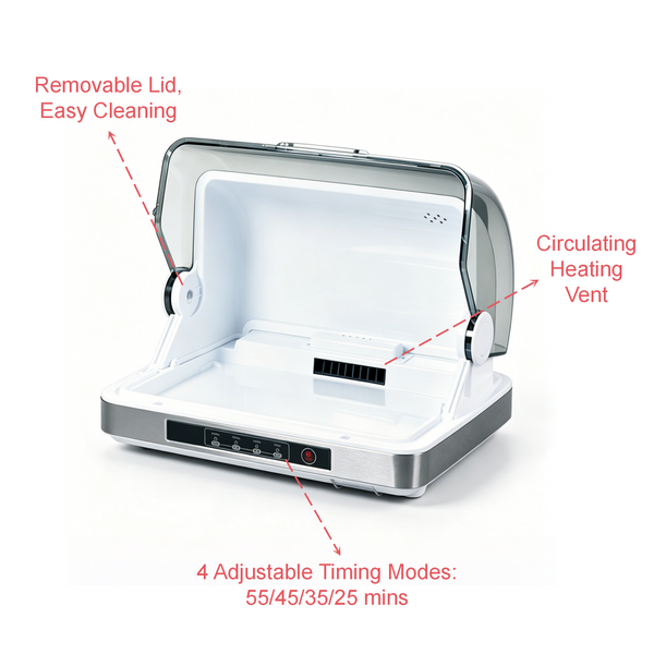 Airbrush Drybooth 120W Model Paint Dryer Constant Temperature Dryer Booth