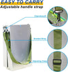 Gold Panning Kit With Sluice Box 50" Folding Aluminum Gold Mining Equipment