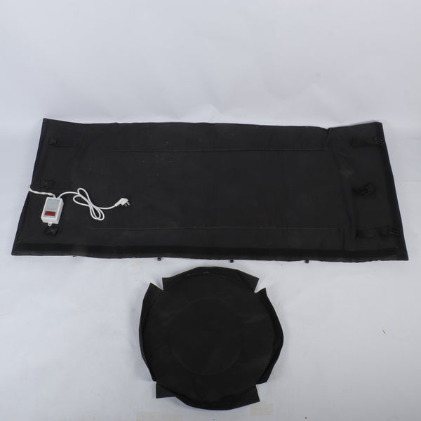 Electric Oil Drum Heating Belt Metal Drum Heaterfor 55 Gal Barrel 2400W 0-90℃