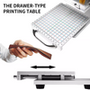 220V Hot Foil Press Stamping Machine Printer Manual Temperature Control Embosser