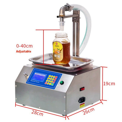 Automatic Liquid Filling Machine Digital Control Bottle Filler 20g-8kg AU Stock