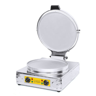 2700W Commercial Griddle 40cm Pizza Maker Pan Saucy Pancake Baker Pan AU PLUG