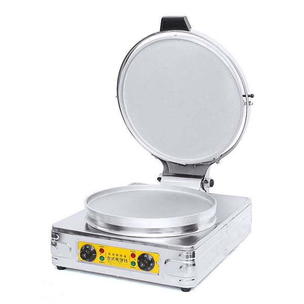 2700W Commercial Griddle 40cm Pizza Maker Pan Saucy Pancake Baker Pan AU PLUG