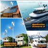 3KW 24V Vertical Axis Wind Turbine Generator Wind Turbine Intelligent Controller