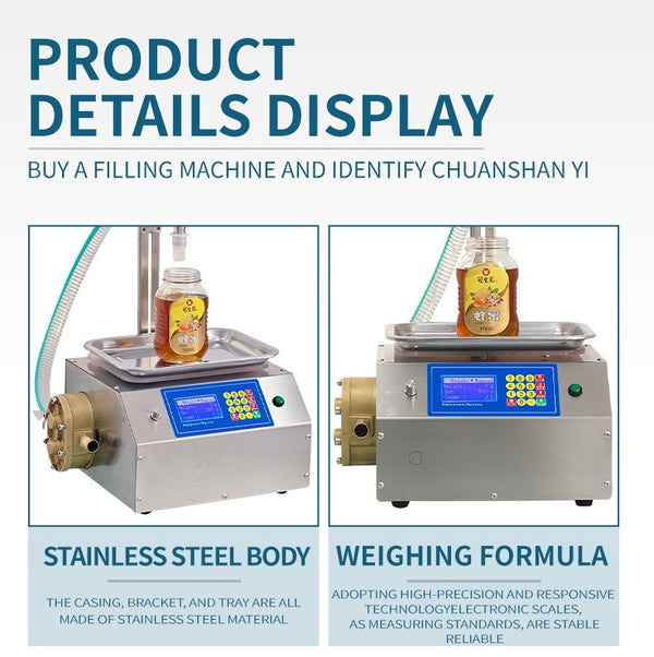 Automatic Liquid Filling Machine Digital Control Bottle Filler 20g-8kg AU Stock