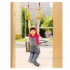 Wooden Swing Children's Swing with Adjustable Rope Swing Set Indoor & Outdoor