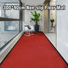 3x10' Floor Carpet Non Slip Rubber Door Mat Entrance Hallway Runner Rug Red Mat