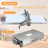 Manual Dough Sheeter Roller Machine Commercial Folding Dough Maker 1-25mm Thick