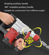 Electric Rotary Hammer Drill Demolition Jack Hammer Kit With Chisels Drill+SDS