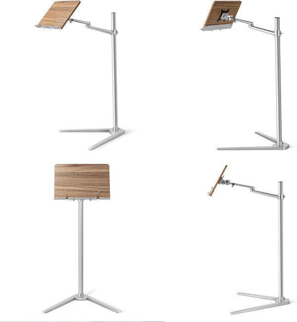 Book Stand for Reading Hands-Free Holder for Laptop Tablet Rotated and Liftted