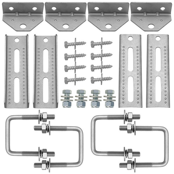 8" Boat Trailer Bunk Brackets Galvanized Swivel Top Boat Trailer Crossmembers AU