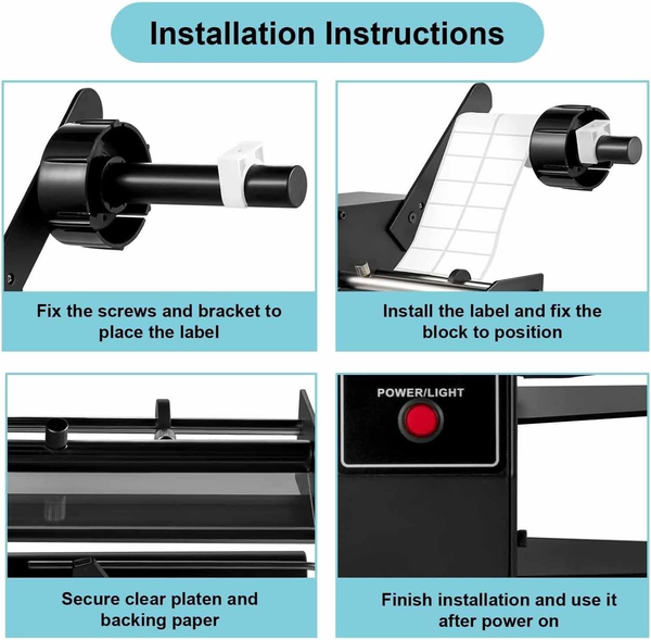 Automatic Label Dispenser Separator Sticker Label Remover Logistics Labeler AU