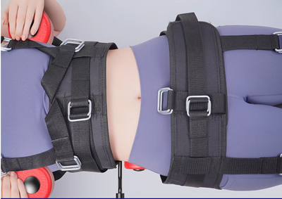 Lumbar Traction Bed Table Cervical Spine Stretching Therapy Massage Pain Relief