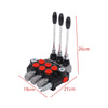 3-Spool Hydraulic Directional Control Valve 11GPM Tractors Loaders Valve