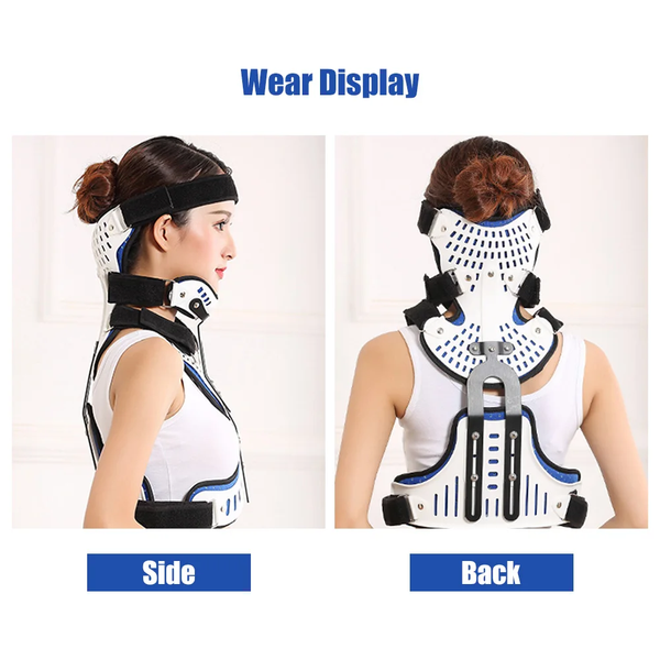 Cervical Thoracic Orthosis Support Brace Spine Stretching Corrector Breathable