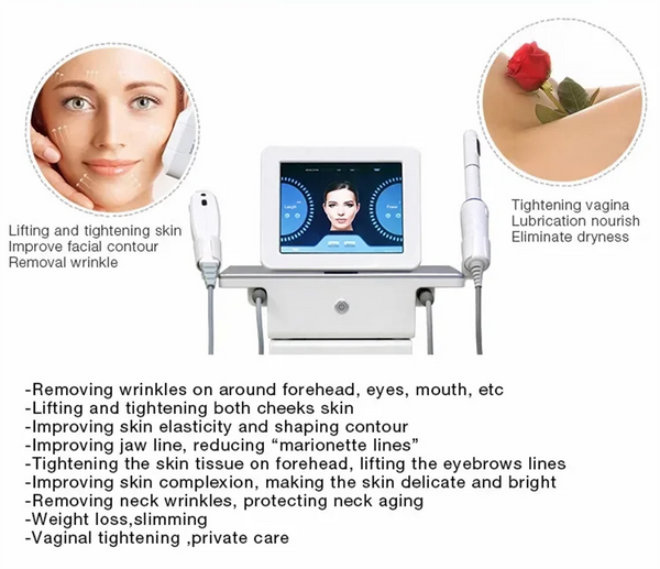 2-in-1 Vaginal Tightening Face Skin Tightening Wrinkle Scar Removal Machine AU