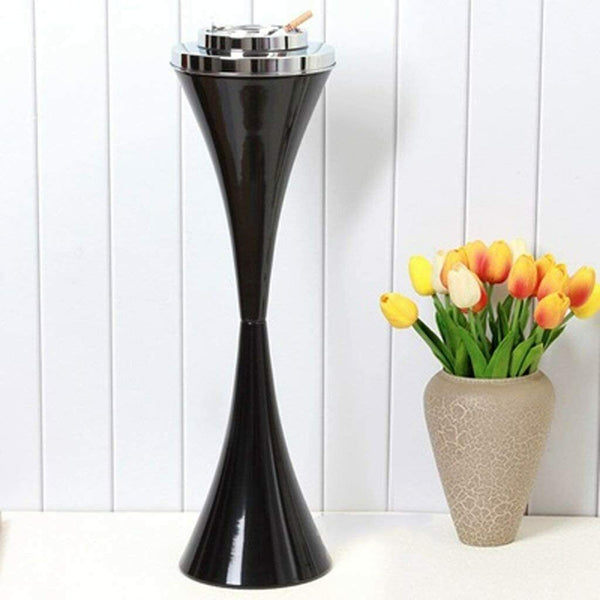 Free Standing Ashtray Floor Cigarette Ash Tray Stainless Steel Litter Ashbin  AU