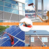 Solar Panel Cleaning Kit 12m Water Fed Poles 55cm Brush Head Window Roof Cleaner