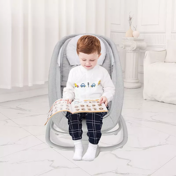 4in1 Baby Swing Bouncer Mastela New born Rocker Electric Leaf Bassinet Upto18Kg