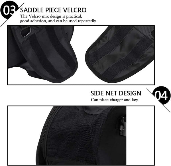 Pair Motorcycle Pannier Bags Luggage Saddlebags Side Bag 36-58L Large Capacity