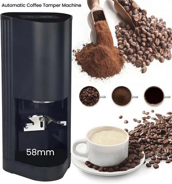 58MM Coffee Tamper Commercial Automatic Coffee Powder Press For Espresso Maker