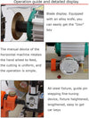 Horizontal Professional Key Cutting Machine Manual Key Duplicating Machine AU